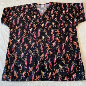 S.C.R.U.B.S. WOMEN'S SCRUB TOP SIZE M